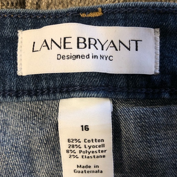 Lane Bryant 16 Denim Shorts - Picture 3 of 3